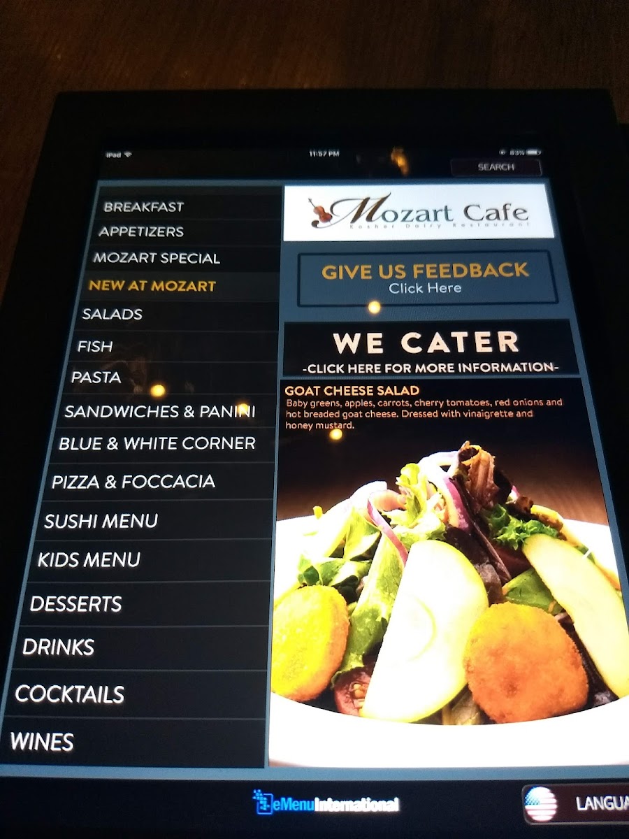 Mozart Cafe Menu - Image 3